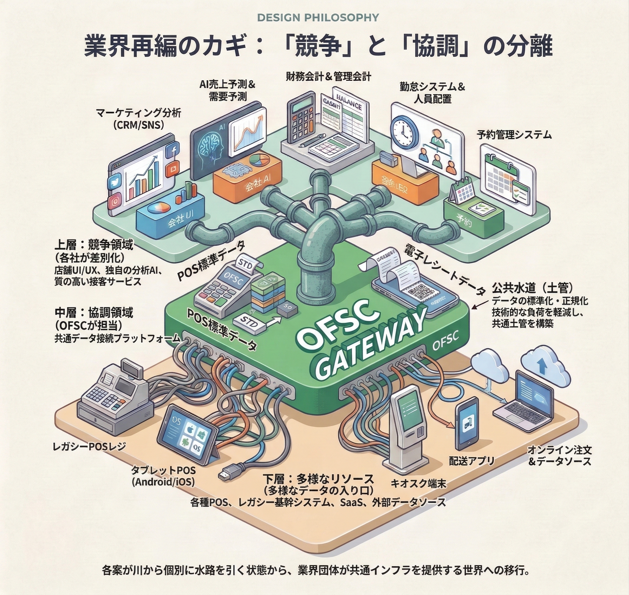 OFSC Gatewayによる業界再編後